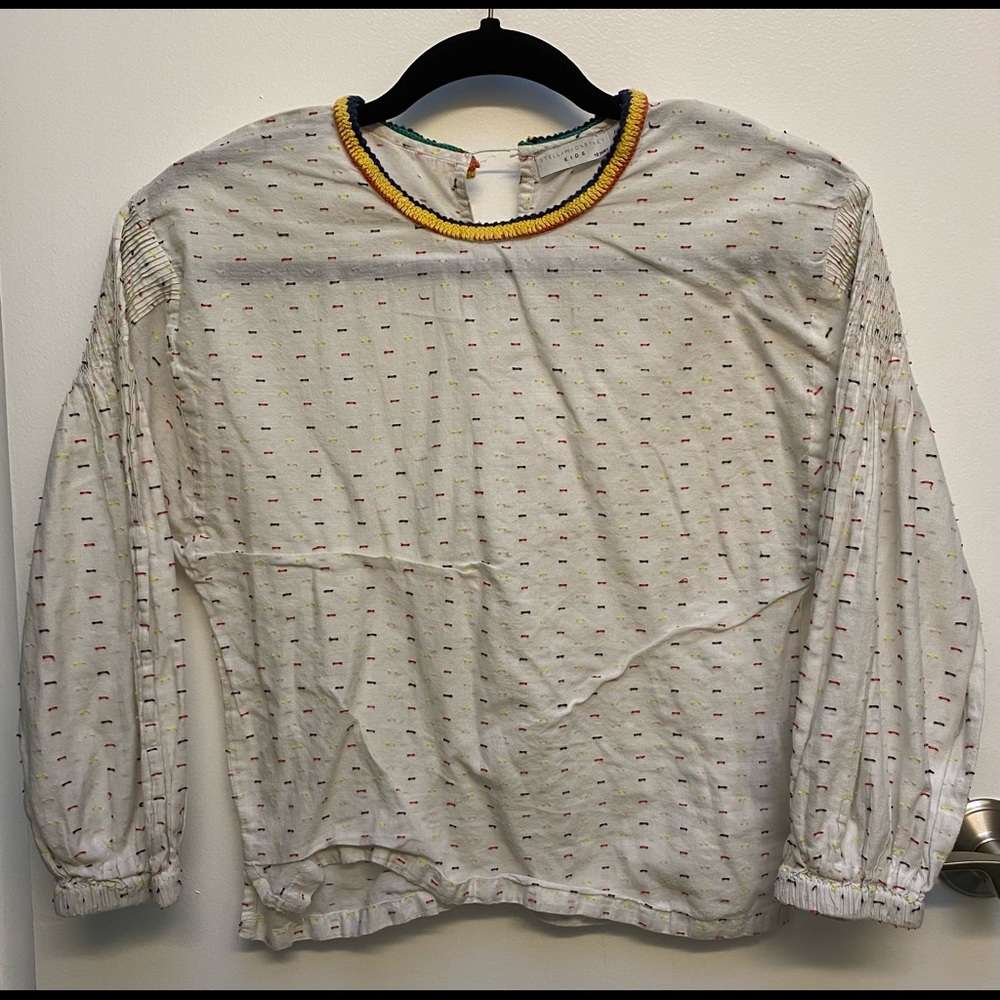 Kids Stella McCartney long sleeve confetti top